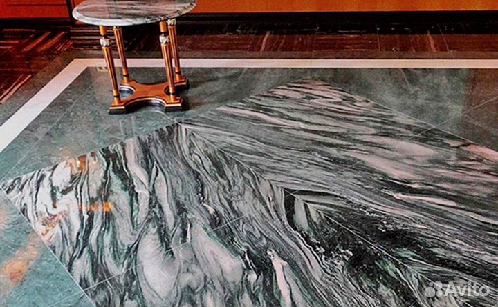 Полы из натурального камня