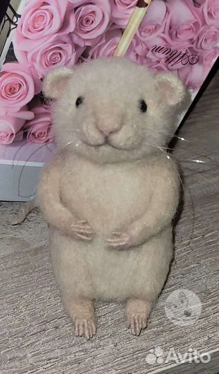 Игрушка мышонок. Ручная работа