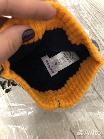 Шапка для мальчика 50 размера