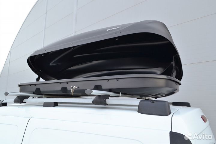 Автобокс на крышу PT group Turino 1 черный