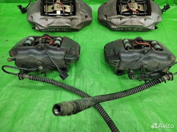 Суппорта Brembo 4POT + 2POT (отличный свап)