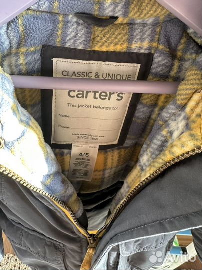 Куртка парка carters