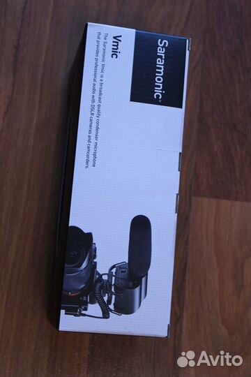 Микрофон Пушка Накамерный Saramonic Vmic. Новый
