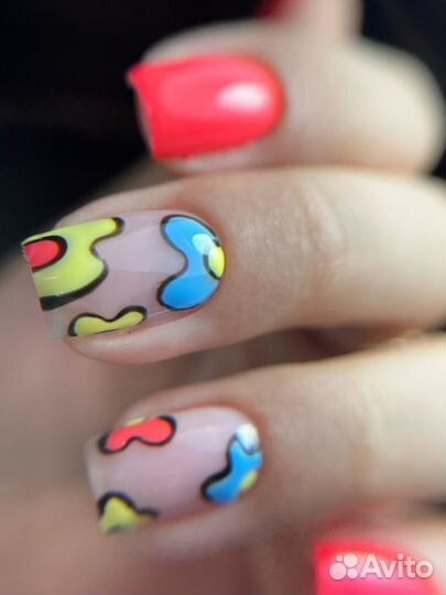 Маникюр, покрытие гель лак, наращивание ногтей