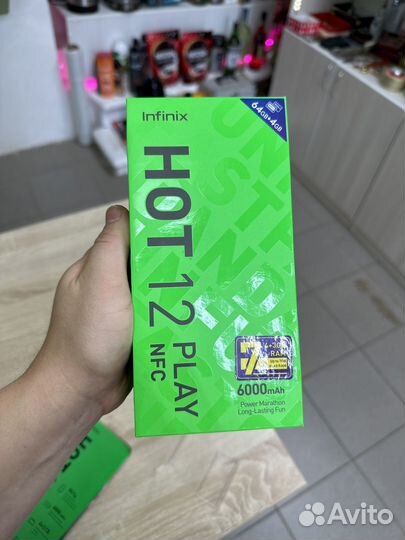 Infinix Hot 12 Play, 4/64 ГБ