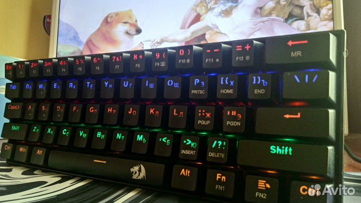 Механическая клавиатура Redragon lakshmi k606r