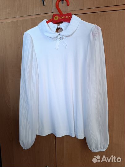 Блузки для школы на девочку 7 шт