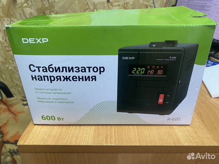 Стабилизатор напряжения dexp R-600