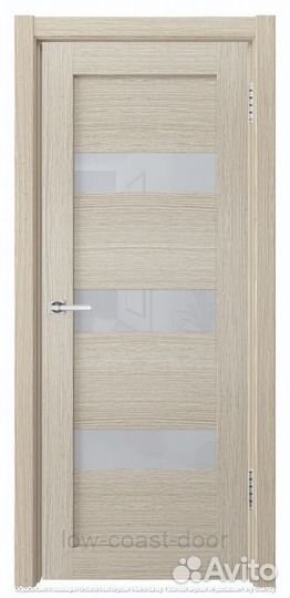 Дверь межкомнатная Модель-02 дуб кремовый 600