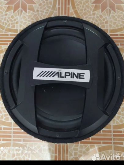 Сабвуфер alpine r 12