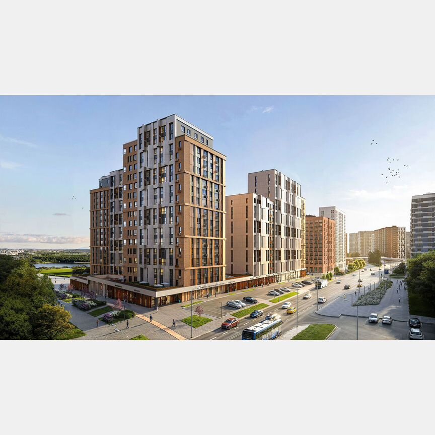 2-к. квартира, 44,6 м², 2/13 эт.