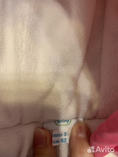 Комбинезон демисезонный для девочки 62