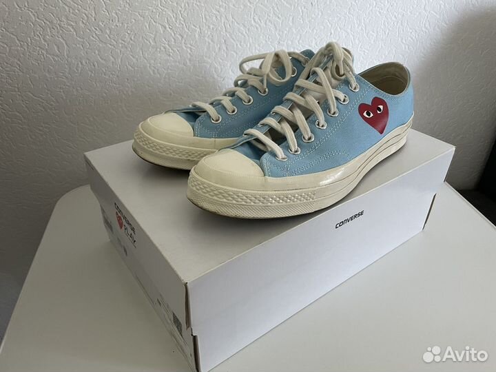 Кеды Converse play Comme des garcons