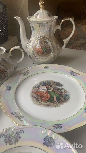 Сервиз чайный фарфор