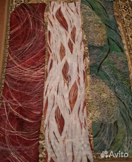 Платки и шарфы нат.шелк