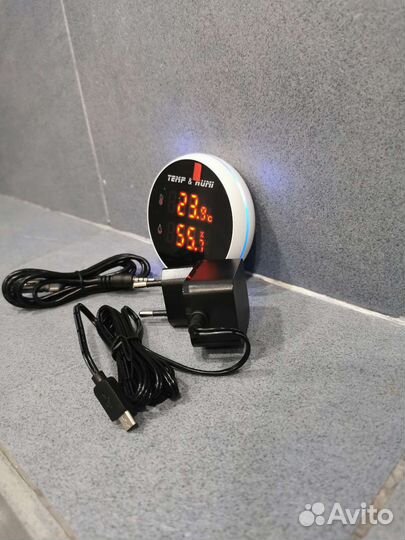 Датчик температуры и влажности -40 +120 WiFi Tuya