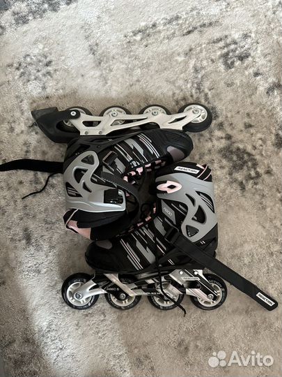 Роликовые коньки 38р reaction r200