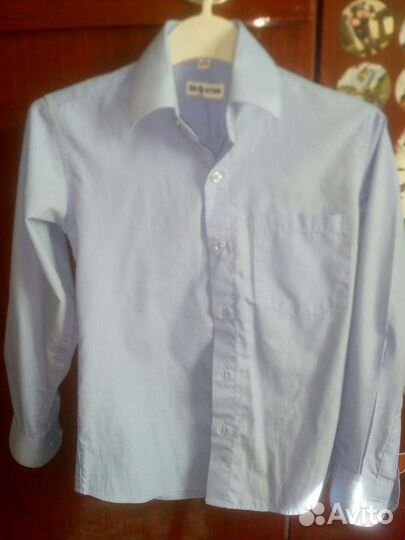 Рубашка на мальчика 116-122