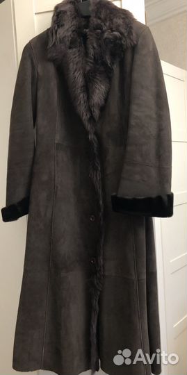 Дублёнка женская в пол