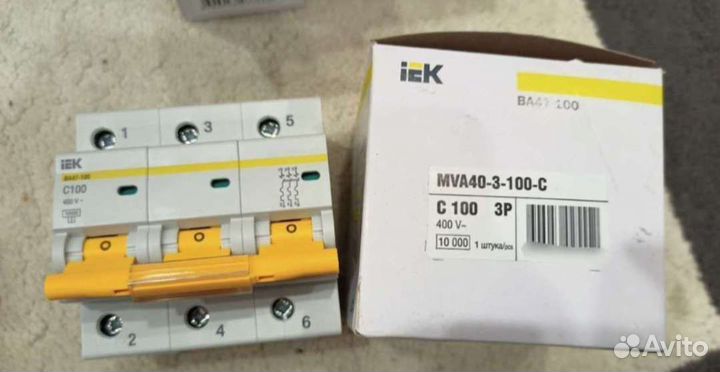 Автоматические выключатели, контакторы и тд