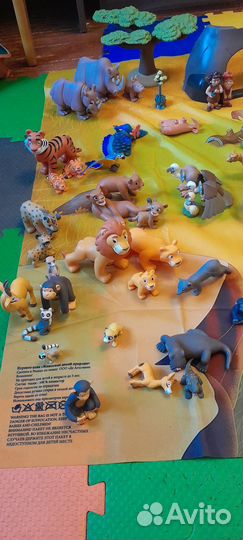 Игрушки Деагостини дикие животные