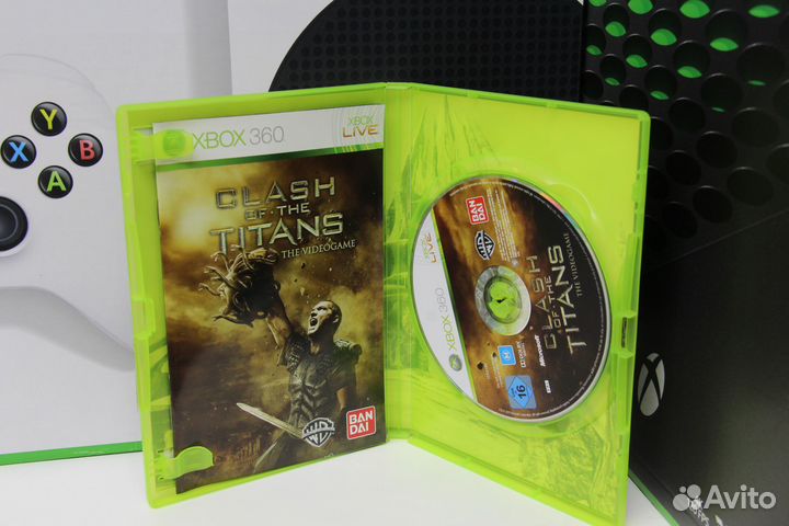 Clash of the Titans the videogame Xbox 360 Б/У