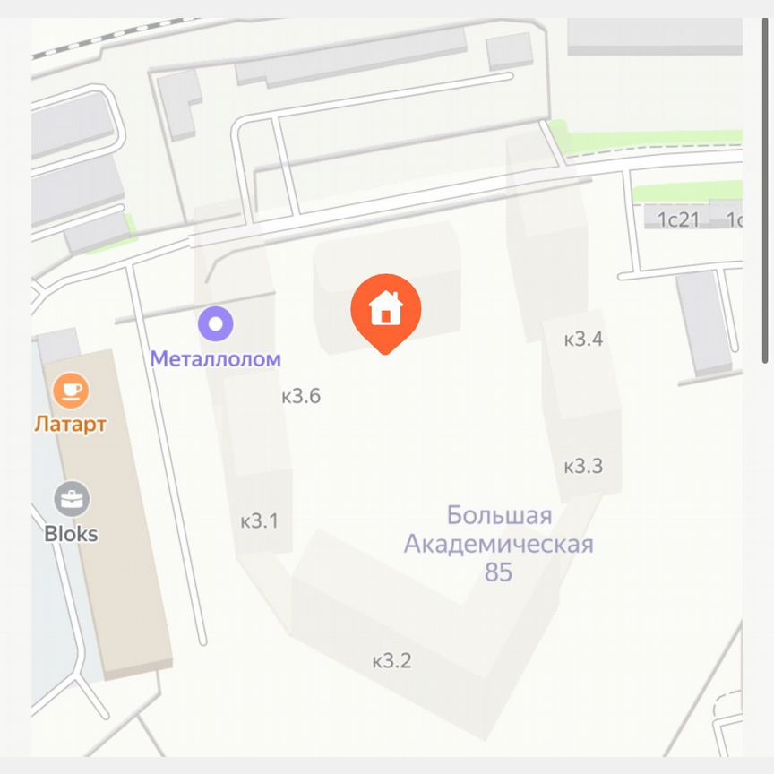 Апартаменты-студия, 20,1 м², 3/21 эт.