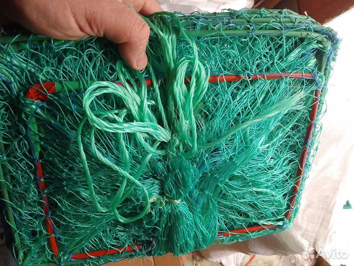 Раколовки гармошки, усиленные, 4метра, яч.18мм