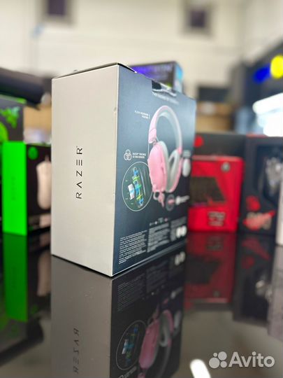 Проводная гарнитура Razer Blackshark V2 X розовые