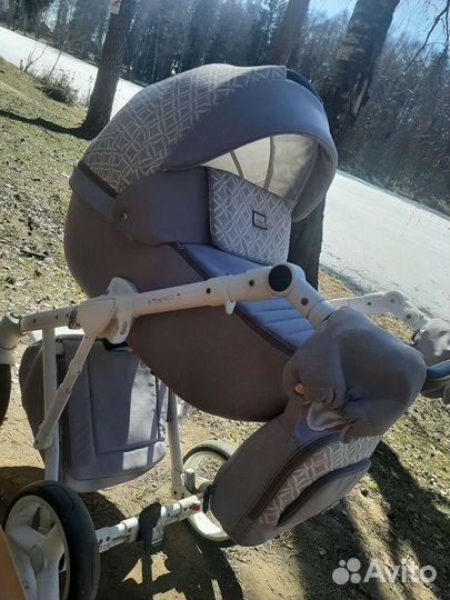 Коляска 3 в 1 Adamex Luciano