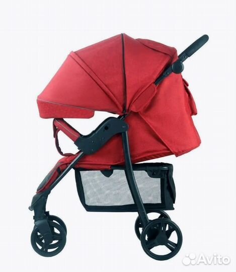 Новая коляска прогулочная Be2Me красная