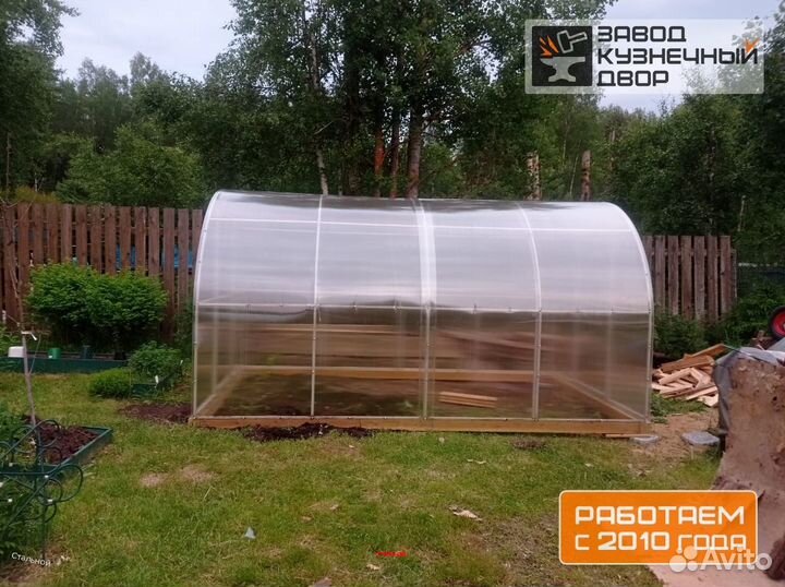 Теплица из поликарбоната 3х6 м