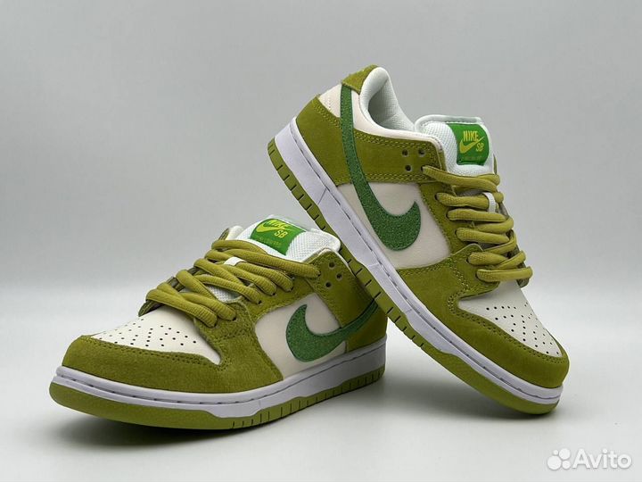 Кроссовки nike sb dunk low pro green