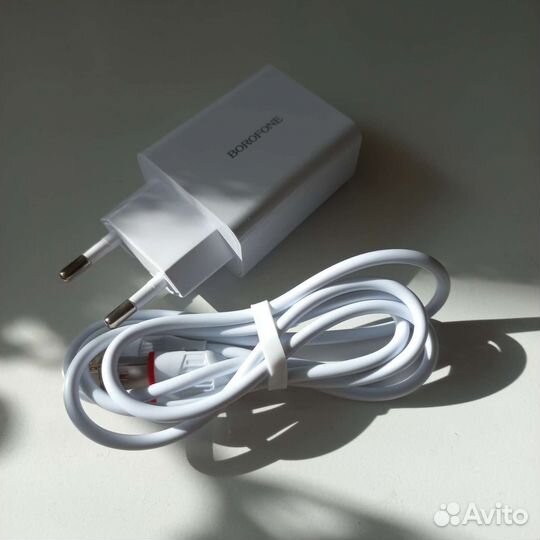 Быстрая зарядка Borofone (micro usb)