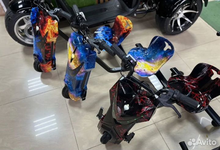 Дрифттрайк Электромобиль DriftCar