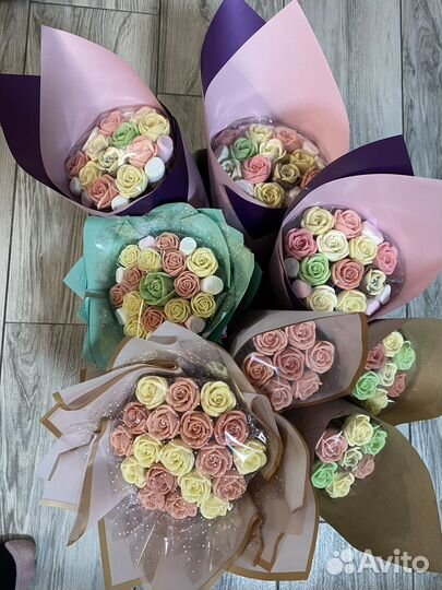 Цветы из бельгийского шоколада