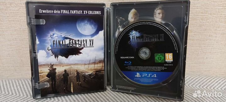 Final Fantasy XV 15 Special Edition steelbook ps4