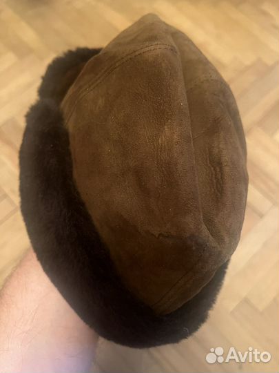 Шапка зимняя 'Пирожок - Горбачевка' 56 р-р