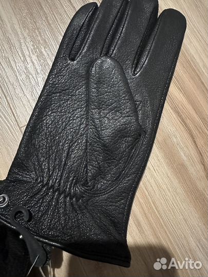 Мужские кожаные перчатки из оленьей кожи оленя