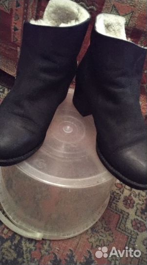 Полусапоги овчина 39рКроссовки белые38кожа