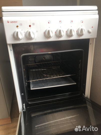 Плита газовая с электрической духовкой Гефест