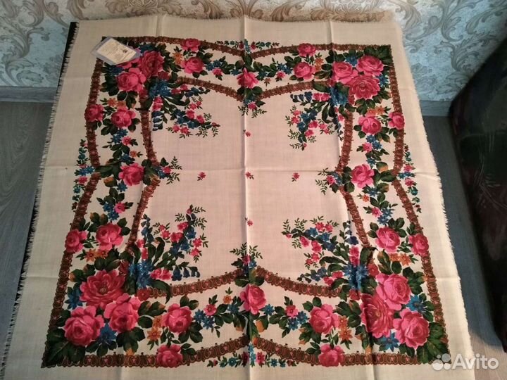 Платок камвольный и ч/ш СССР