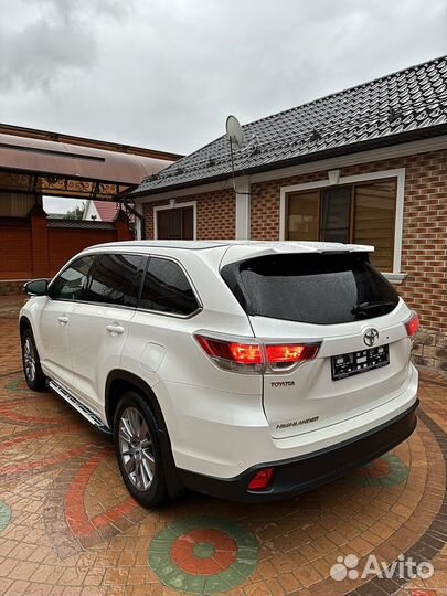 Toyota Highlander 3.5 AT, 2014, 143 000 км