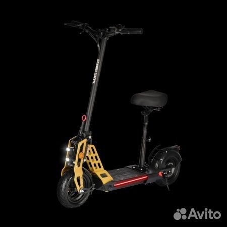 Электросамокат White siberia taiga 3 gold moscow
