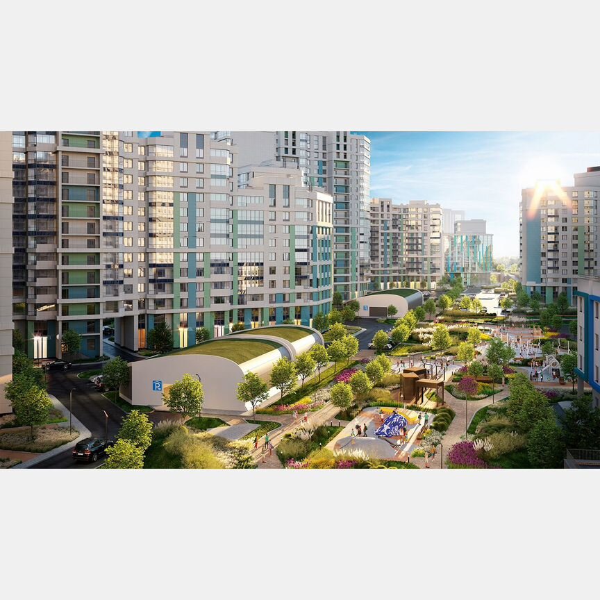 3-к. квартира, 84 м², 2/20 эт.