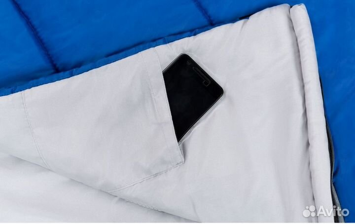 3143 oxygen 250D -3C 220x150 спальный мешок Синий