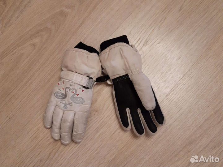 Перчатки детские б/у зима