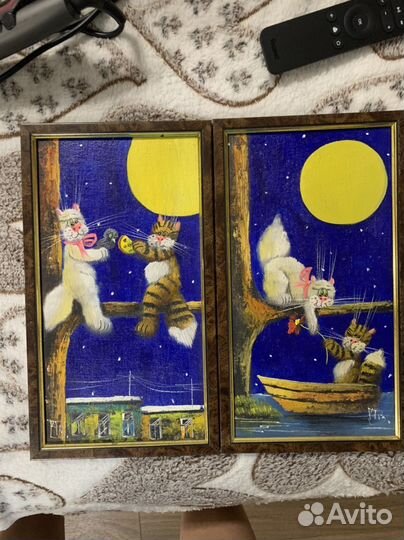 Картина с котом