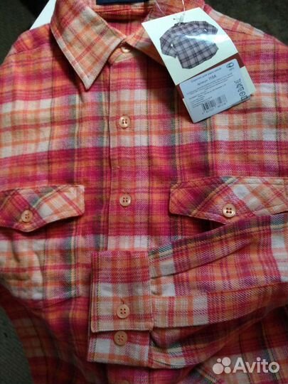 Новая теплая рубашка для мальчика