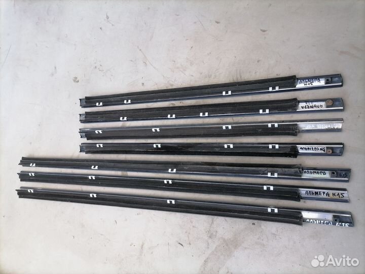 Наружный уплотнитель стекла Nissan Almera N15